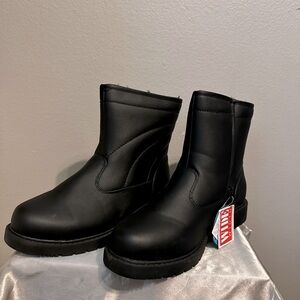 Men’s Tundra Abe All Weather Boots in Black, Size 10 EE(Wide)